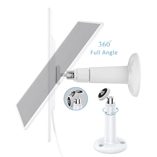 Solar Panel Charger Compatible with Ring Stick Up Cam/Pro,Ring Spotlight 3 Pack