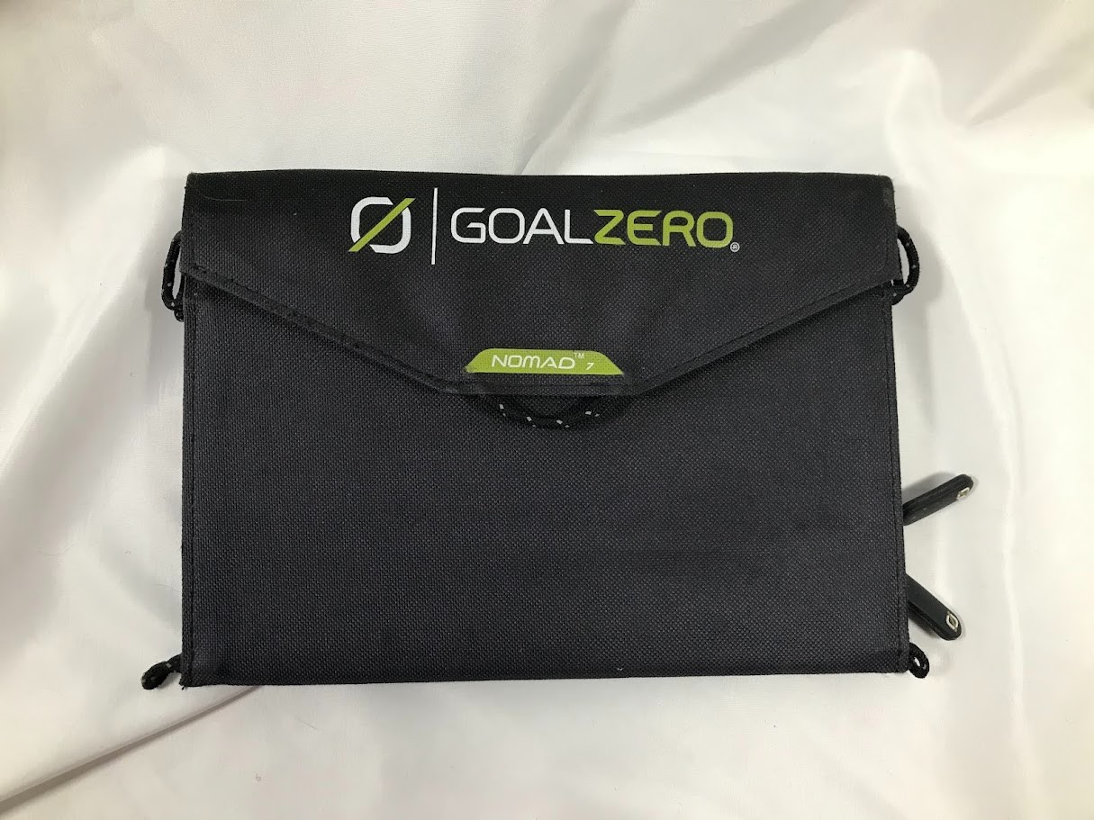 Goal Zero Nomad 7 Portable Solar Panel With Guide 10/12v/USB Ports NO BATTERY
