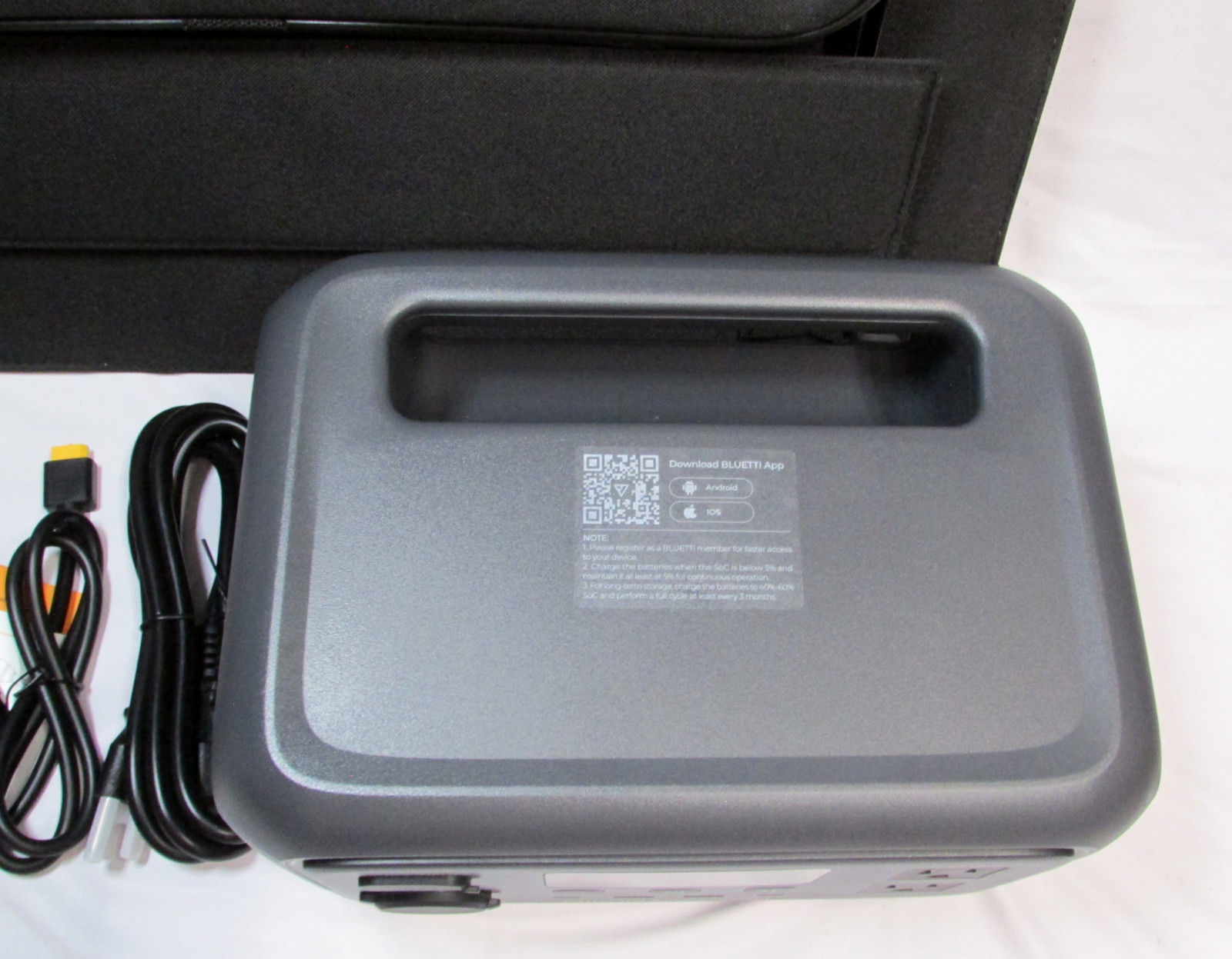 Bluetti Elite 30 V2 600W 60w Solar Panel CPAP UPS Power Station Generator 288Wh