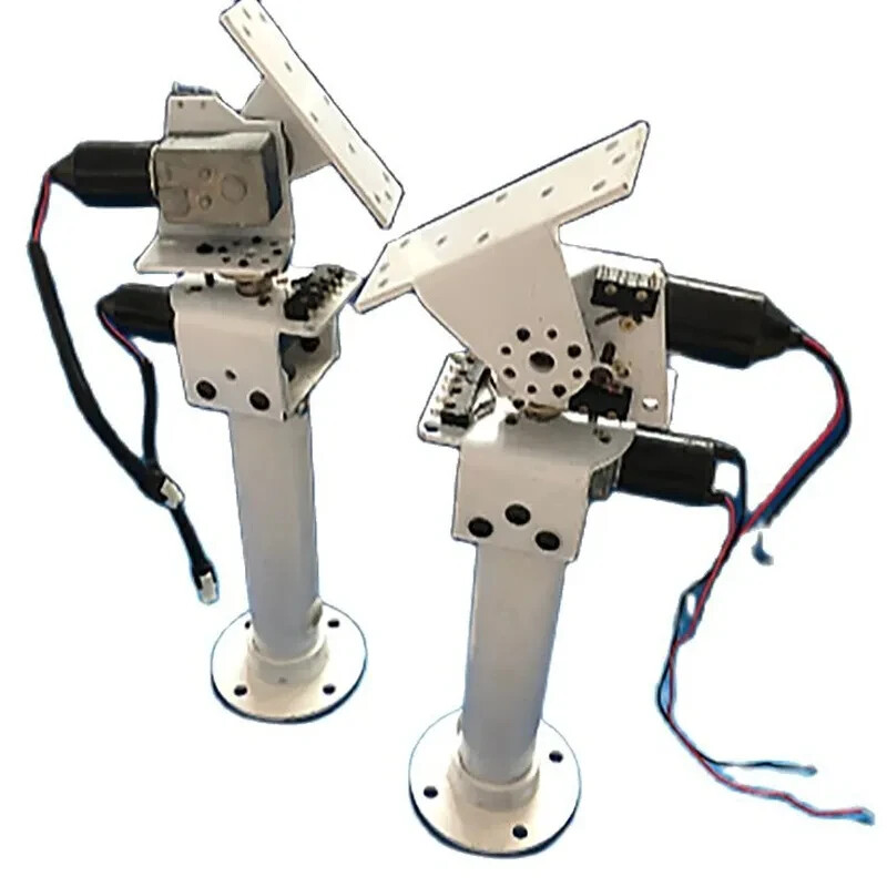 DIY DC Dual Axis Pan Tilt Solar Tracking and Monitoring Robot Heavy Load