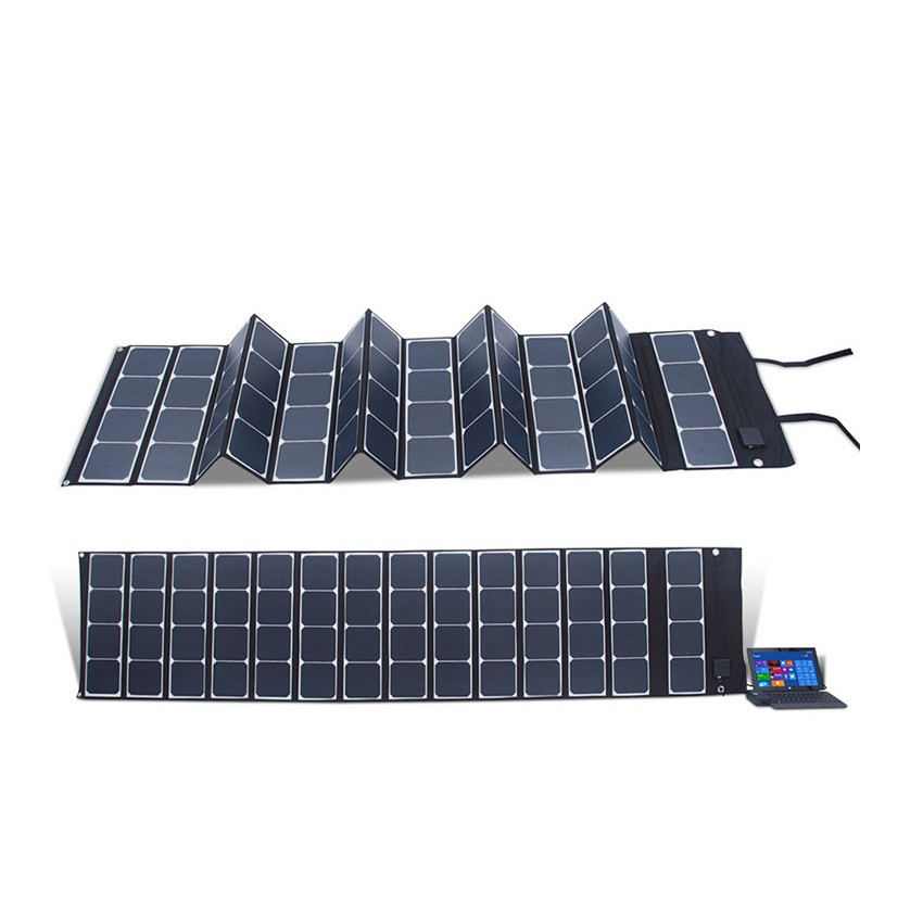 High Efficiency Foldable Sunpower Solar Panel 200W for Outdoor Camping