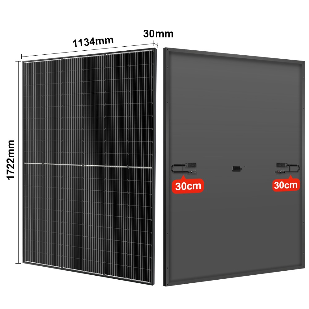 DOKIO 400W Monocrystalline Rigid Solar Panel High-efficiency off-grid systems