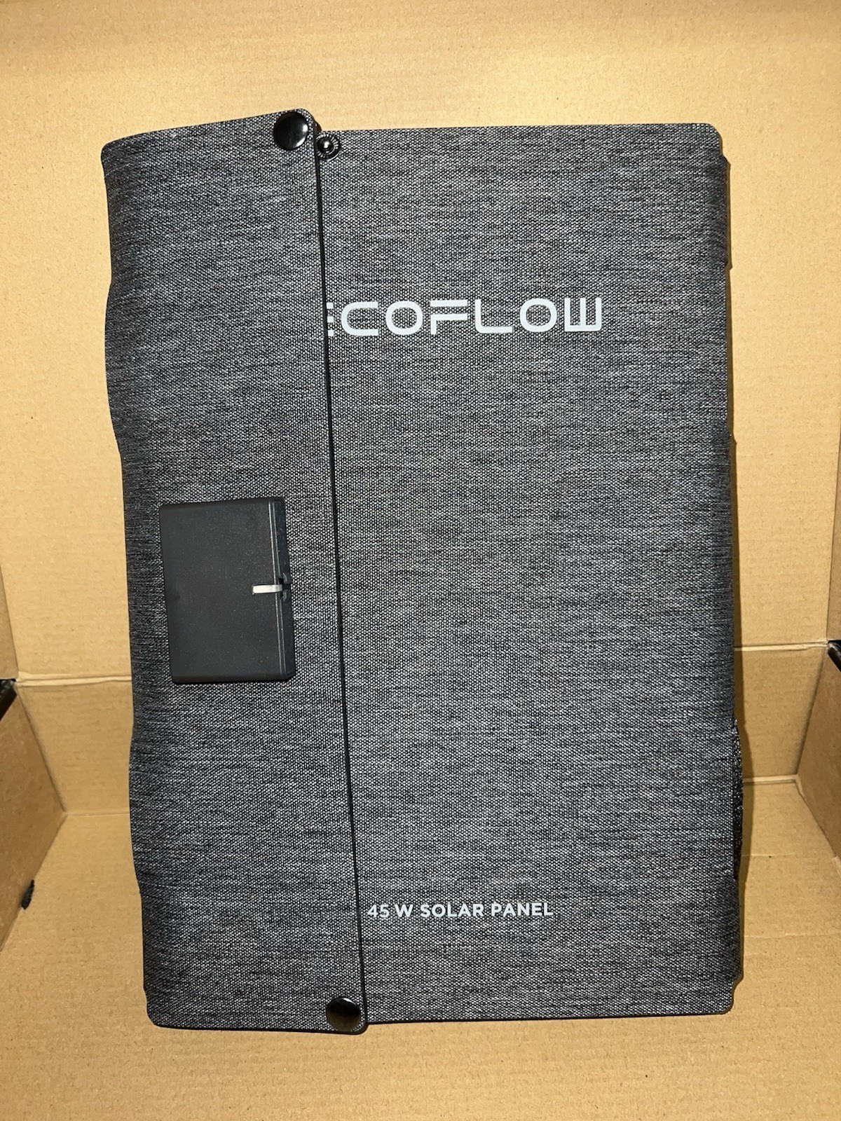 EcoFlow 45-Watt TOPCon Portable Solar Panel Up to 25% Conversion Rate, IP68, Ide