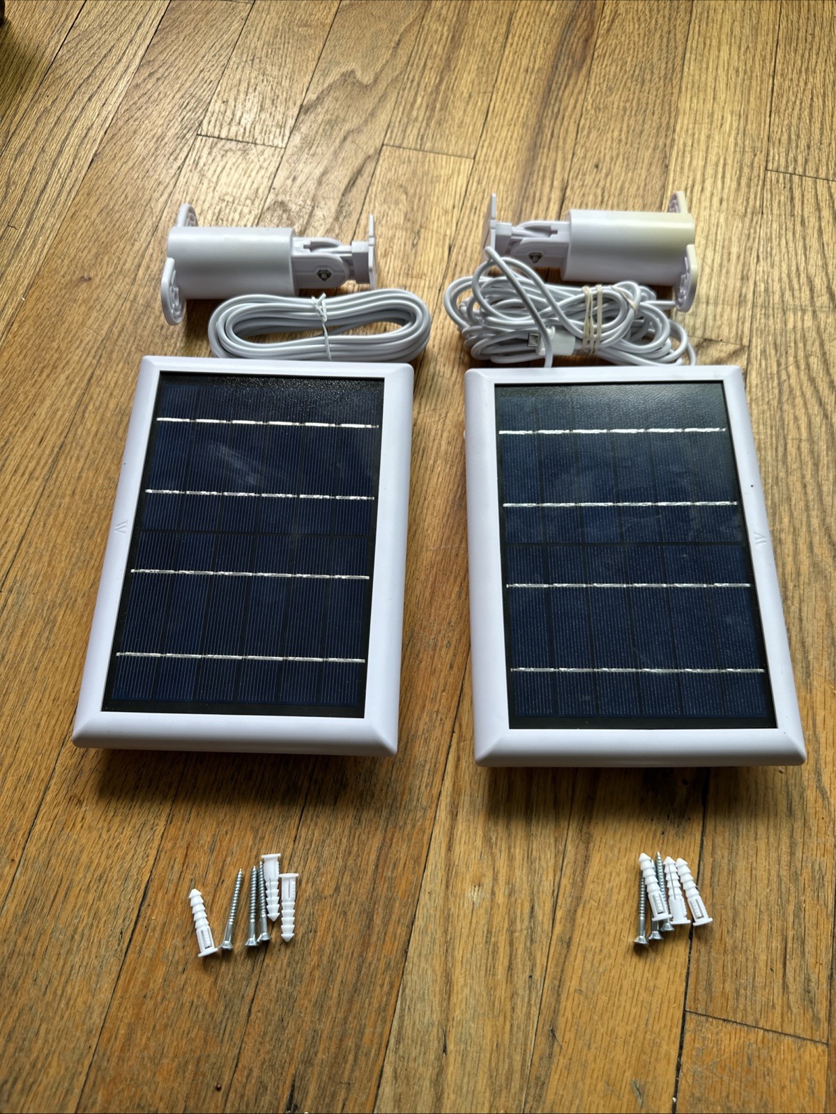 Wasserstein Solar Panel for Blink Outdoor & Blink XT2 Camera (2-Pack, White)