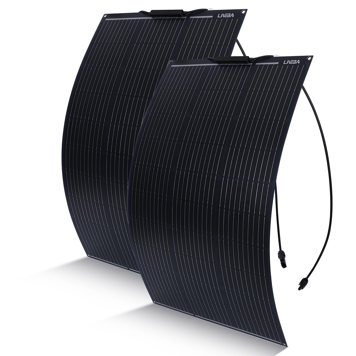 Semi-Flexible Bendable Solar Panel 200W 18V Thin Film Mono RV Boat Camper Home