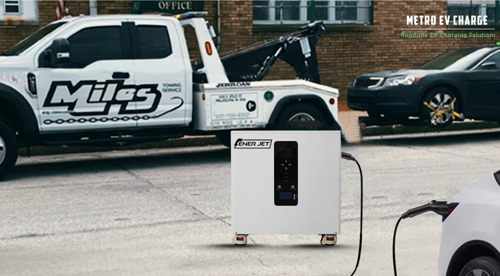Solar Generator 15360 Wh/10000 W and Emergency EV Charger