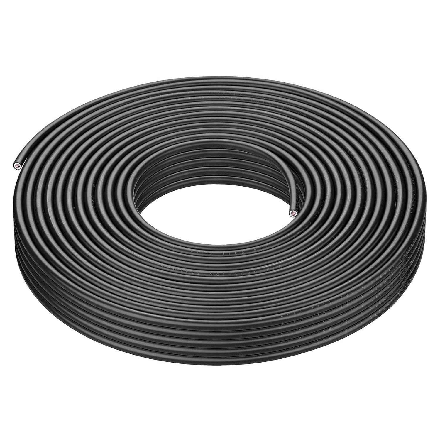 Versatile 100Ft 10 AWG Tinned Copper Wire – Ideal for Solar, Marine, Automotive