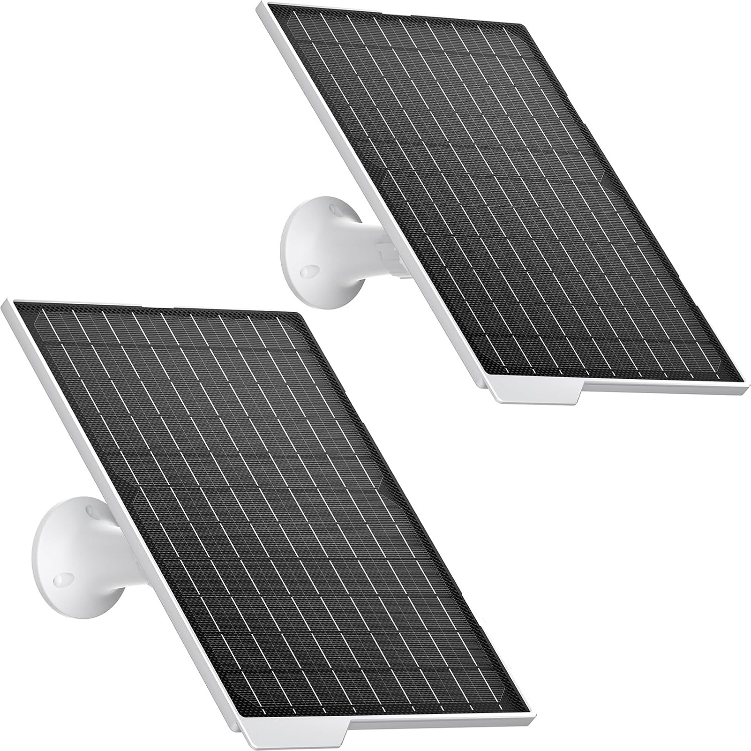 2 Pack 9W Solar Panels- IP65 Waterproof High Efficiency Charger W/ 10FT USB-C