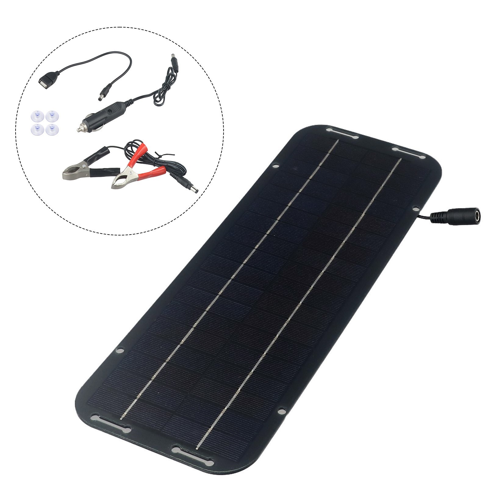 Motorcycles Solar Panel Kit Car RV Wide Application Low Light Conditions
