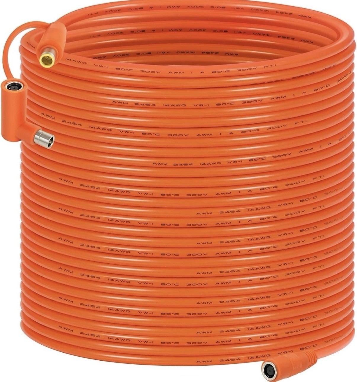 8mm DC Extension Cable 100FT Male to Female Solar 14AWG Waterproof Power Station