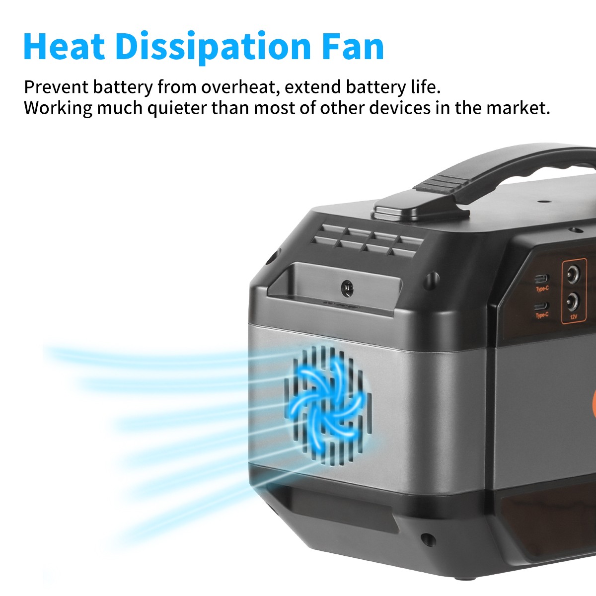Flashfish P56 Portable Power Station 330W 299Wh With 60W18V Foldable Solar Panel
