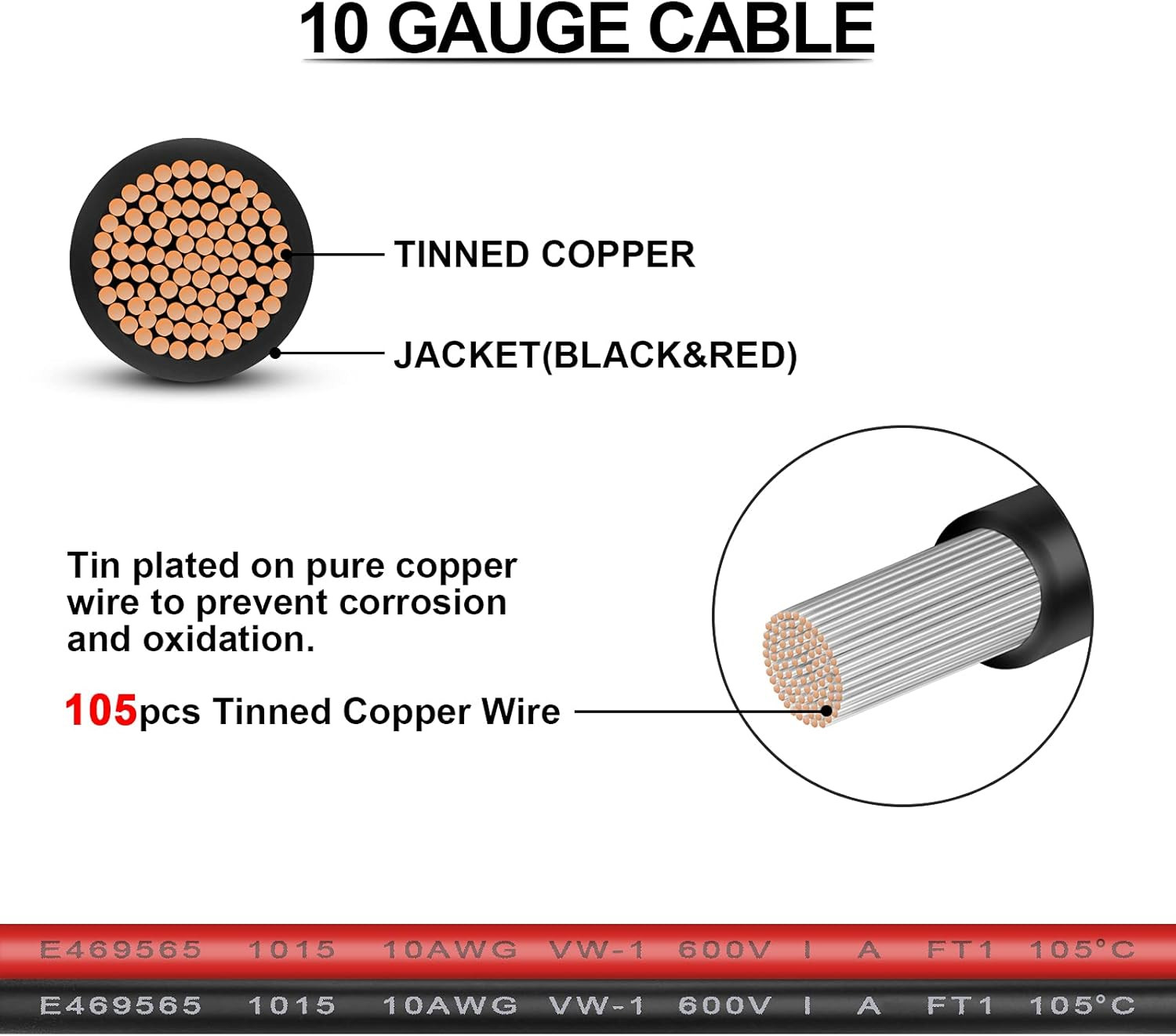 Connector Solar Panel Cable Kits for Solar Panel RV Marine Boat Portable Solar G