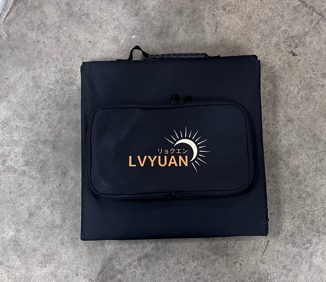 LVYUAN 200W Portable Solar Panel Foldable Solar Blanket, Monocrystalline Huge…