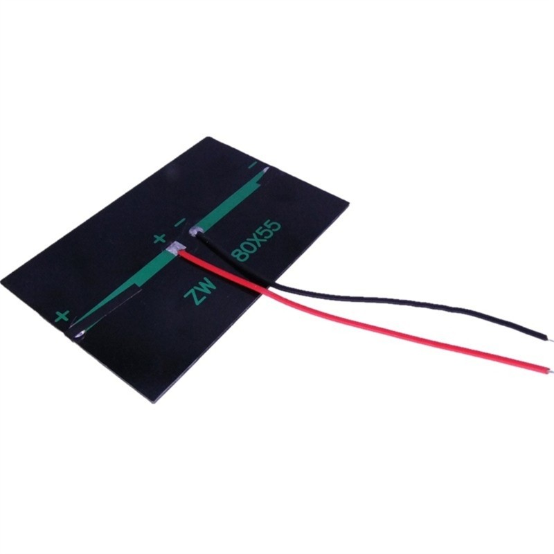 Mini Solar Panel 6V Polysilicon Charger Module Easy to Carry for DIY Projects