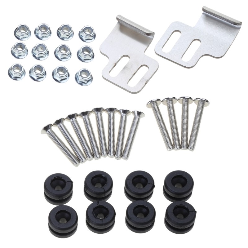 Replacement Luggage Case Mounting Fasteners Trunk Screw Bolts Lock Support Bars