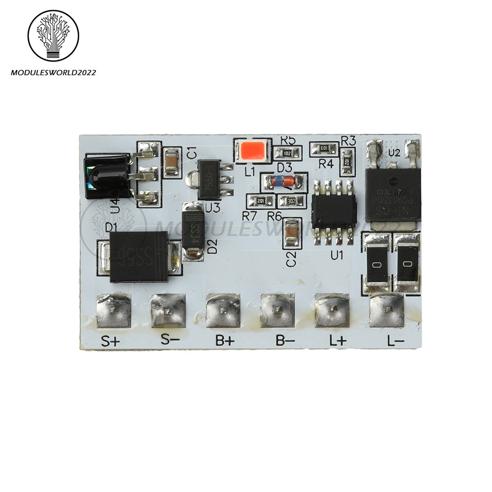 DC3-24V LED Automatic Solar Light Driver Control Board Solar Charging Controller