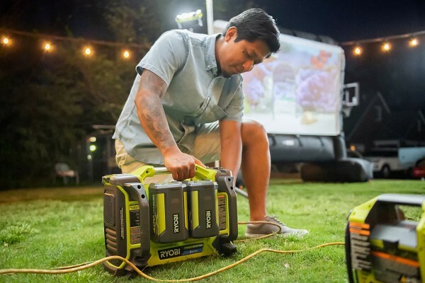 RYOBI CANADA 40V 1800-Watt Battery Inverter with Bluetooth (Tool-Only)