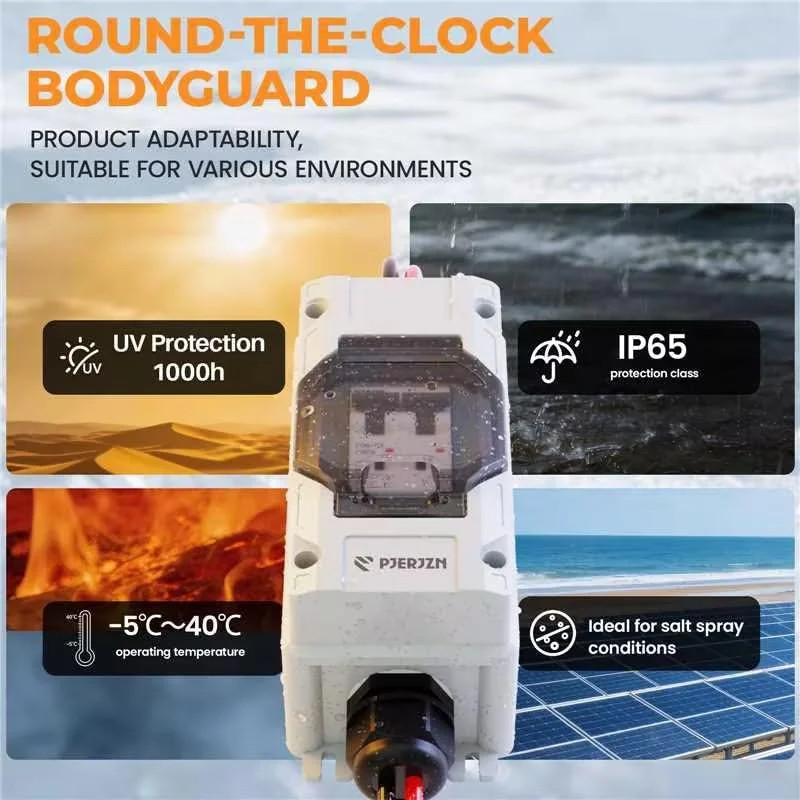 Solar Panel Disconnect Switch 10-60A 1000V Solar Disconnect Switch Outdoor PV Is