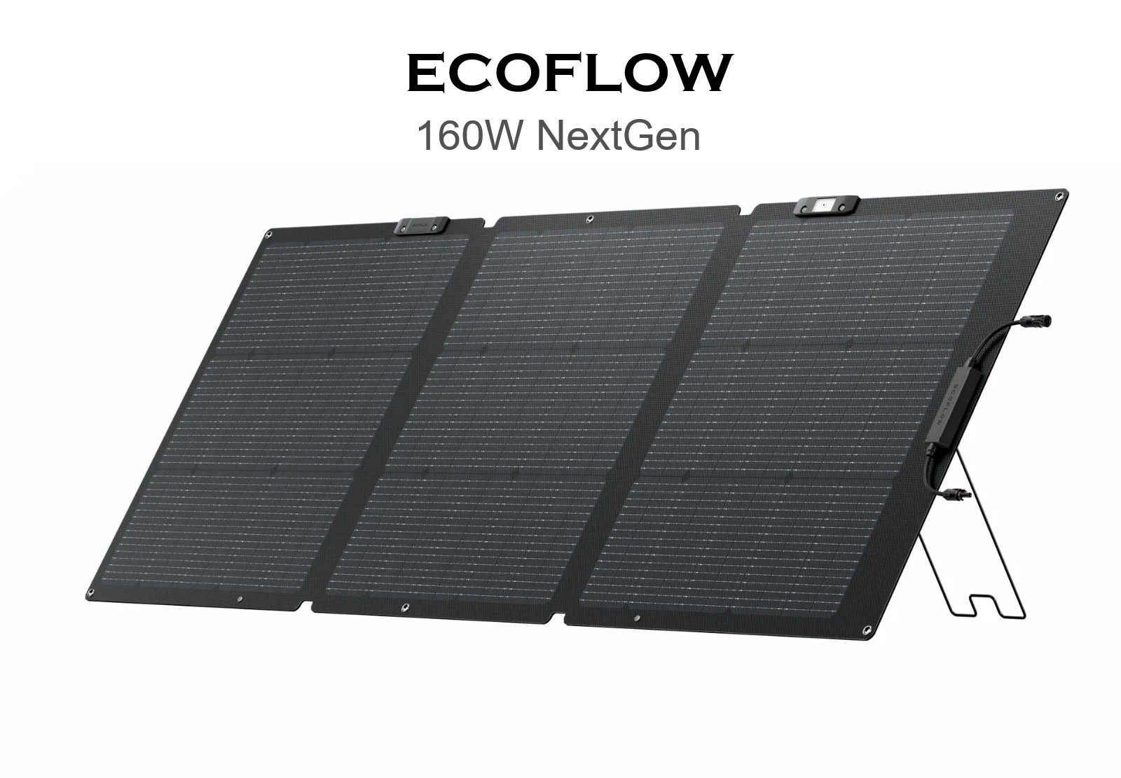 EcoFlow NextGen 160W Portable Solar Panel Adjustable Kickstand For Power Station