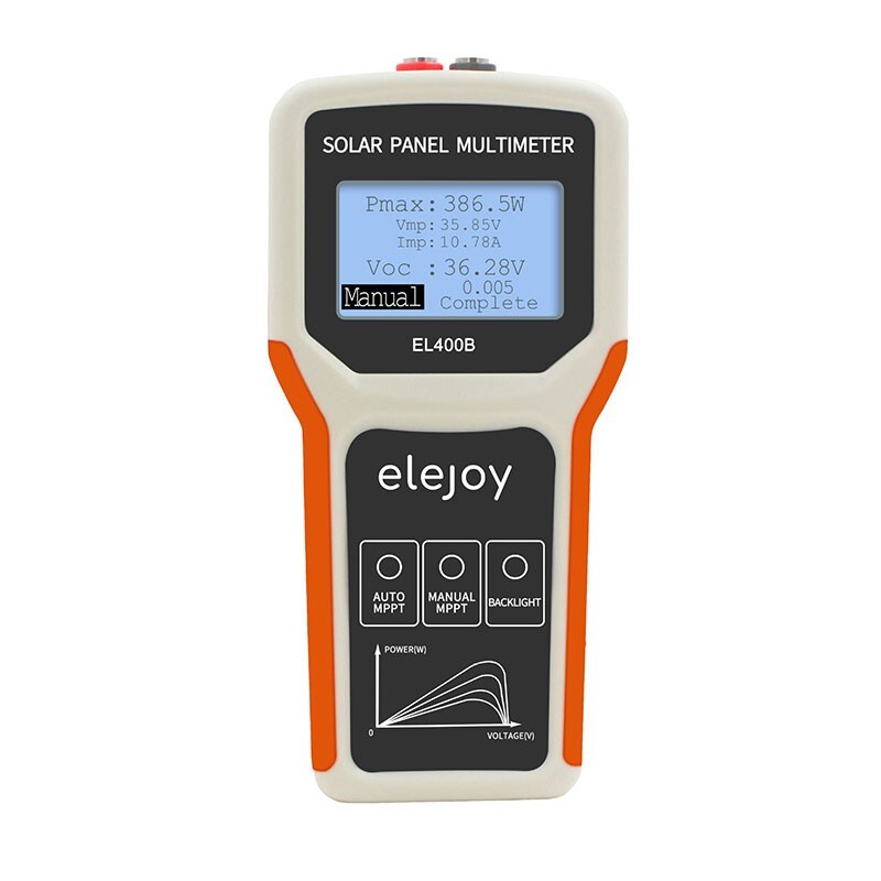 EL400B 5-400W 12-60V Solar Panel PV Panel Tester Supports Auto & Manual MPPT