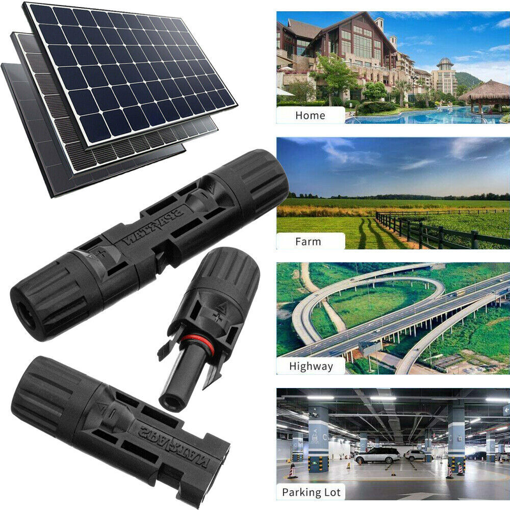 Solar Panel Y T Branch Cable Connection Extension Waterproof Adapter Male Female