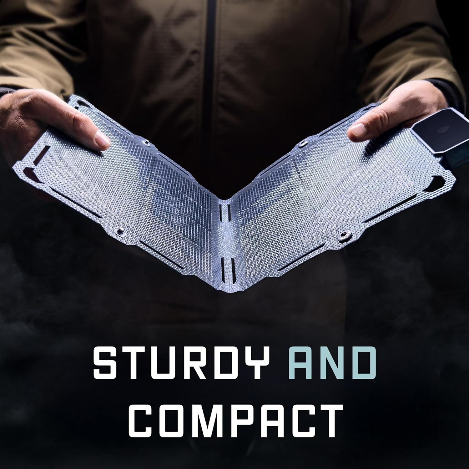 Dark Energy Spectre 8W Portable Solar Panel | Charges USB-C and USB-A Devices