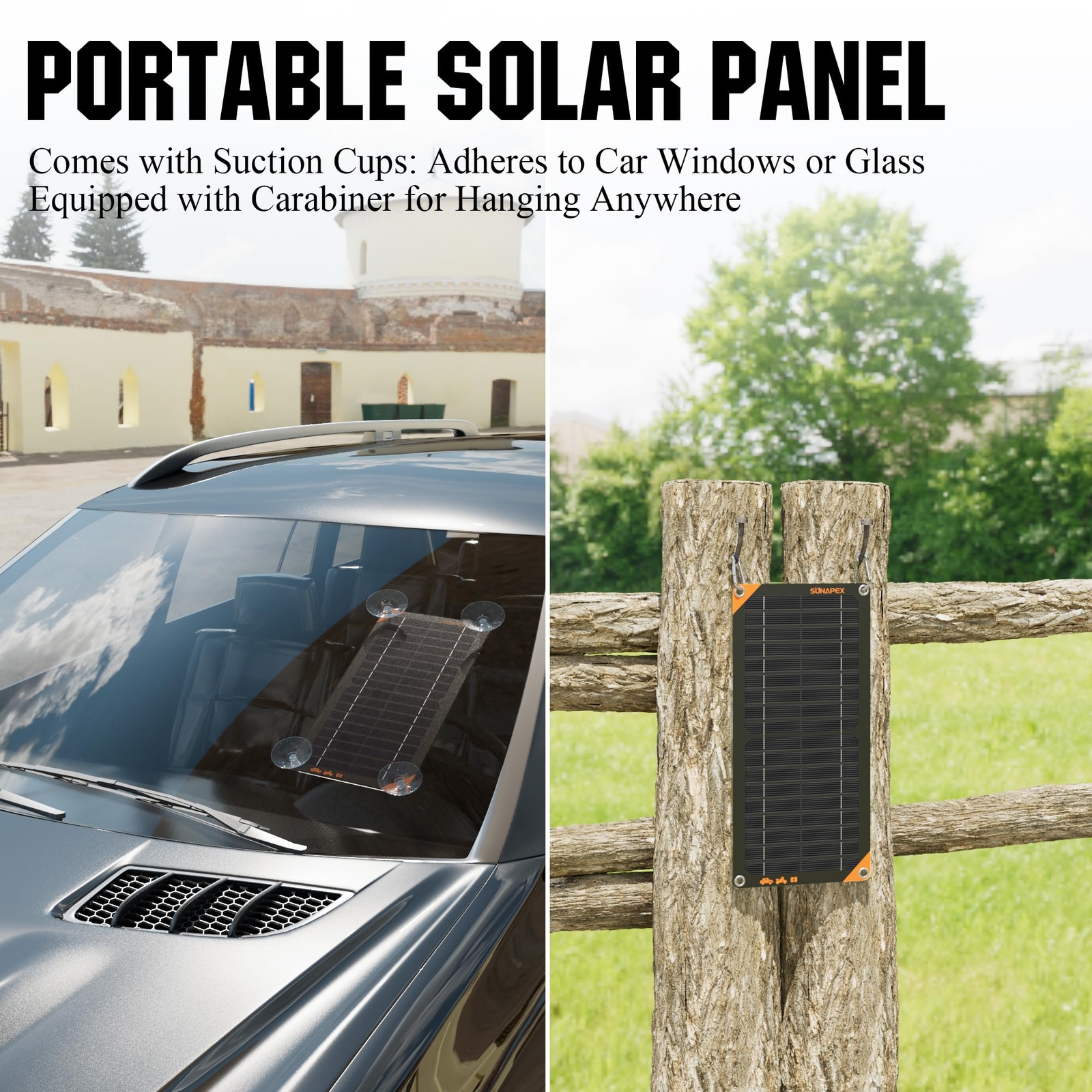 10W 12V Solar Panel Battery Charger Maintainer Portable Waterproof Solar Tric…