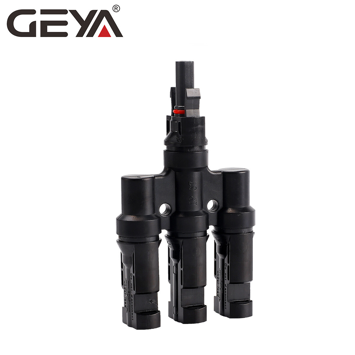 GEYA 1 Pair T Branch PV Solar panel Cable Connectors 2/3/4/5/6 IP67 Male&Female