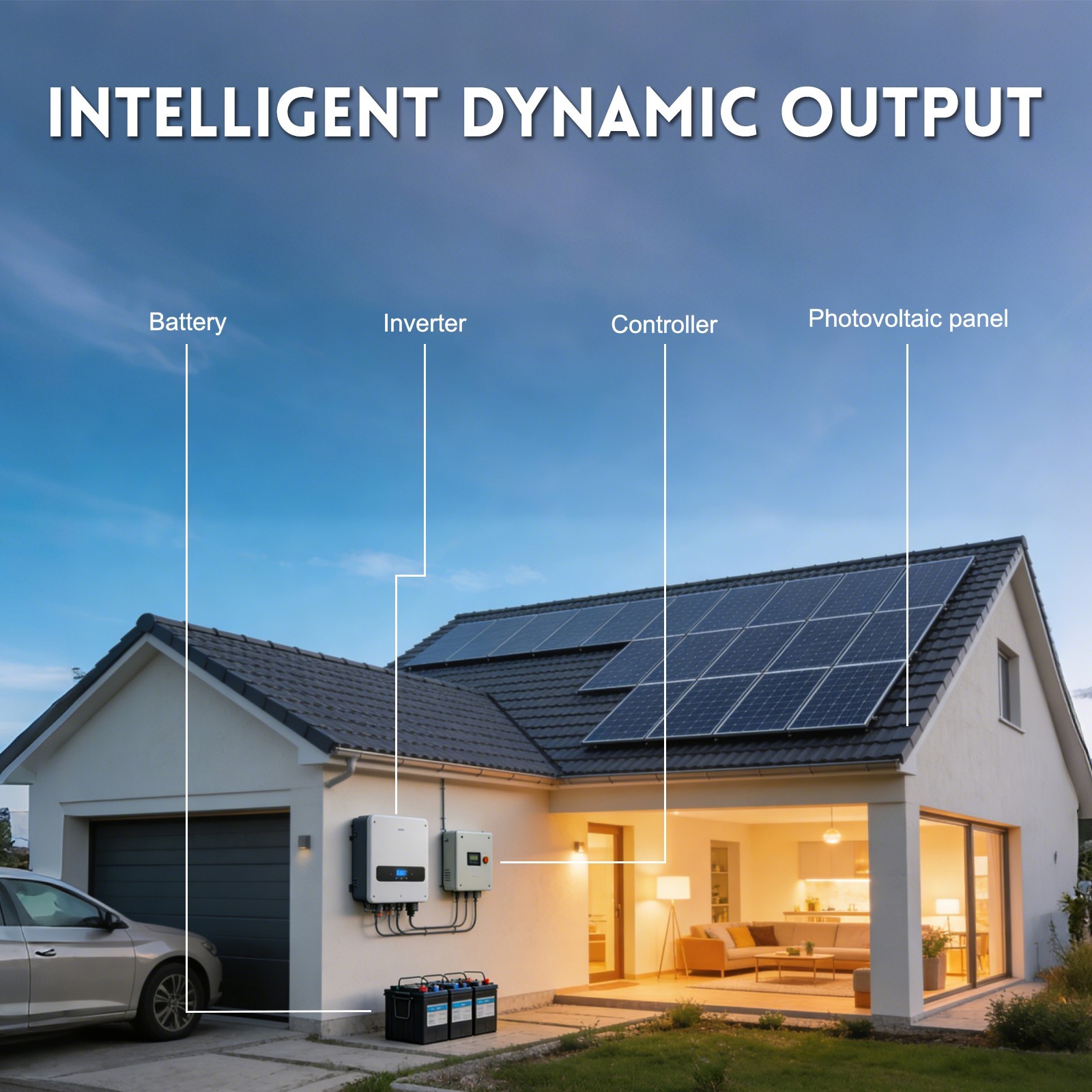 Bifacial 200W Watt Solar Panel N-Type Mono 12V 18BB Home RV Camping Off Grid