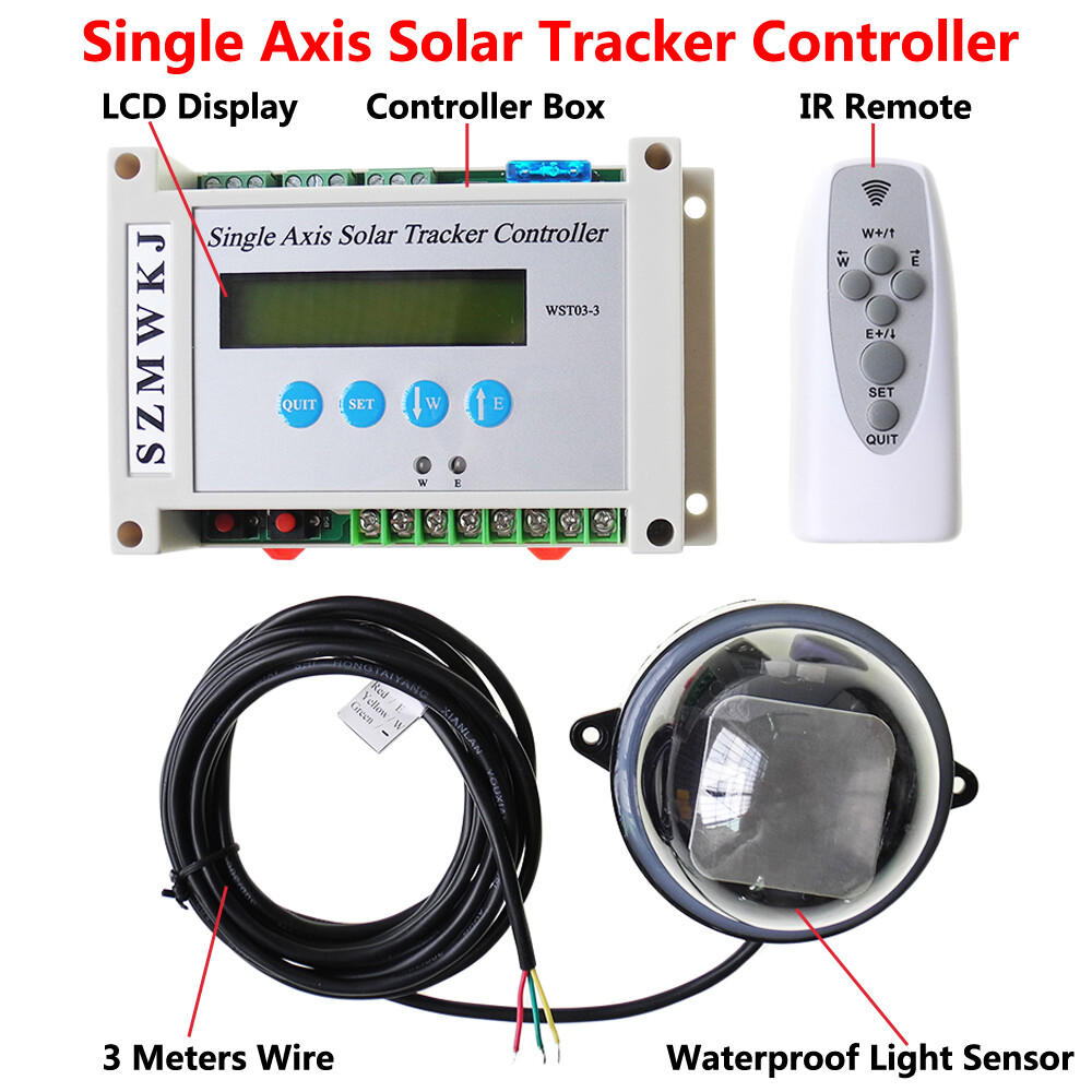 12V 24V DC Single/Dual Axis Solar Tracking Tracker Controller W/ Relay Module CL