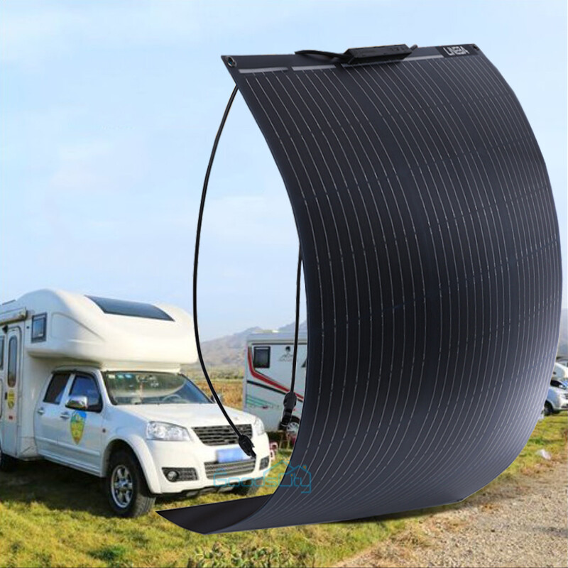 5000W Inverter with Solar Panel Kit & Controller 12V Off Grid For Home Camper RV