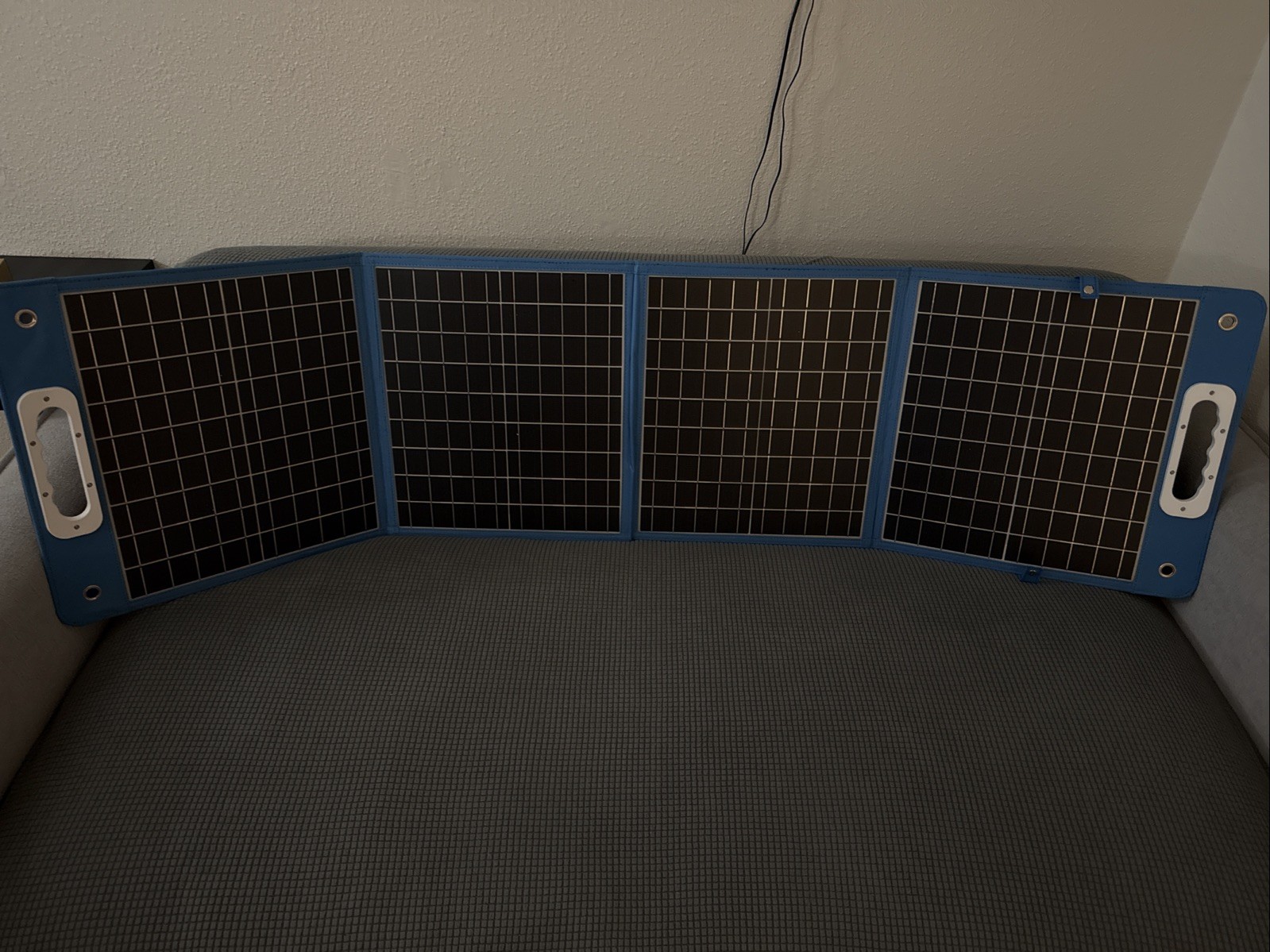 GoSun 100watt Folding Portable Solar Panel. Kickstand Feet and Hanging Grommets