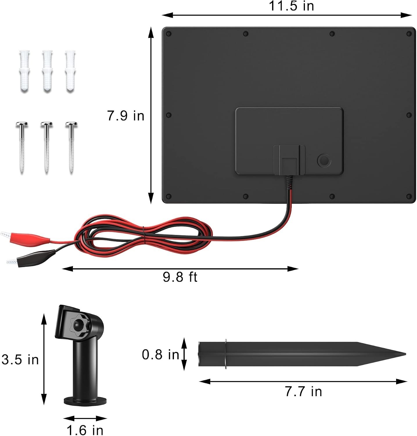 High Efficiency 6V Solar Charger – Deer Feeder & Gate Opener