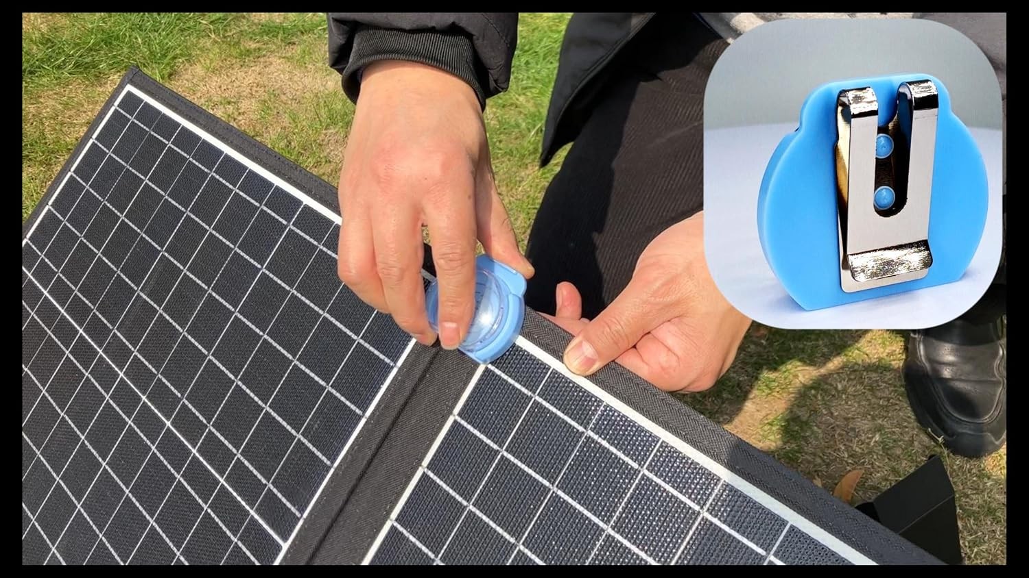 Solar Angle Guide Solar Panel Accessories for Portable Solar Panel Foldable Sola