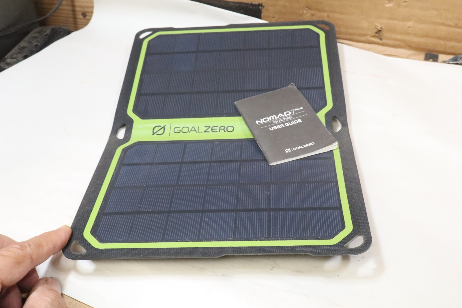 Goal Zero Nomad 7 Plus Solar Panel Backpacking Hiking Camping Charger