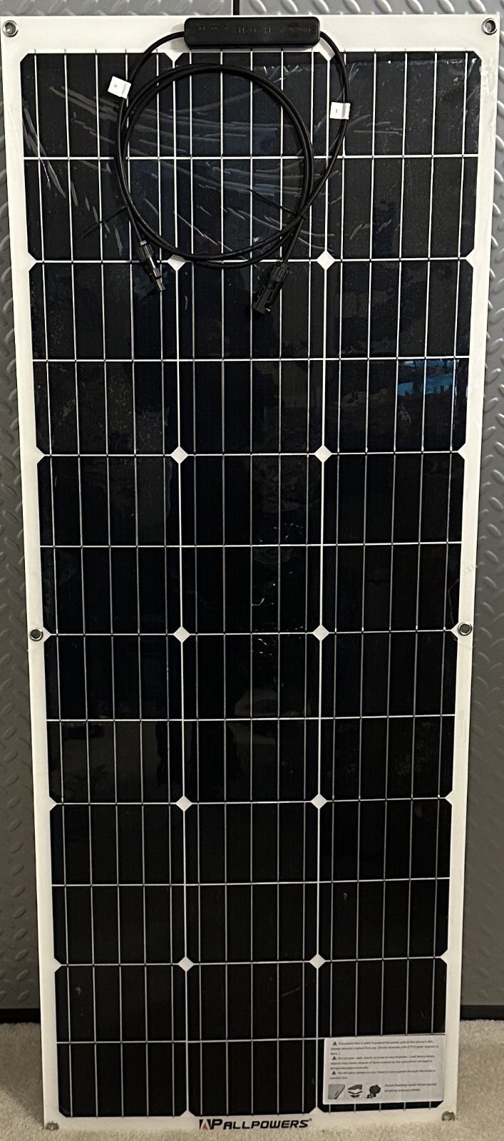 Allpowers 100W Flexible Solar Cell Panel with MC4 Output Connector – AP-SP-008