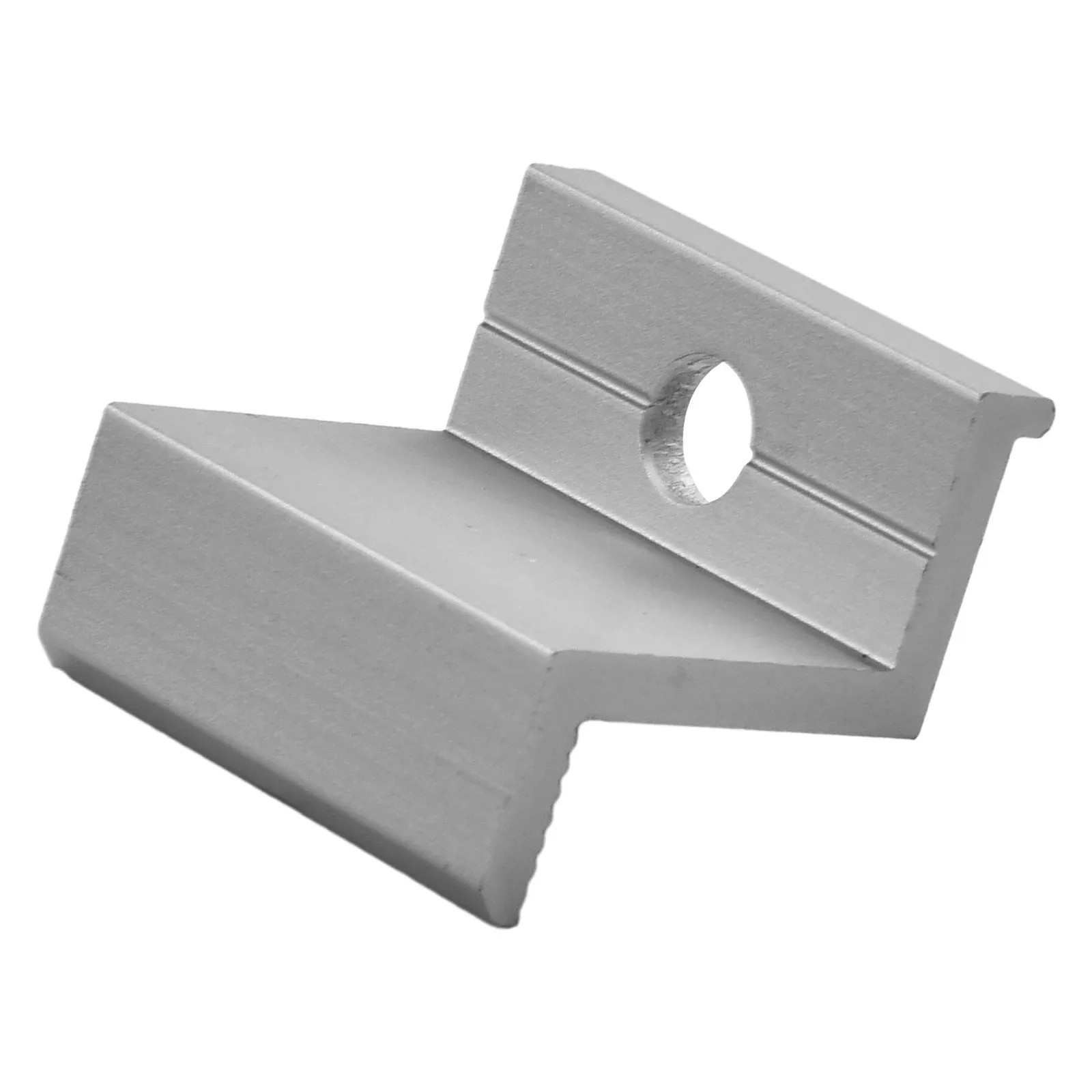 10Pcs Aluminum Alloy PV End Clamps Solar Photovoltaic Brackets For Solar Module