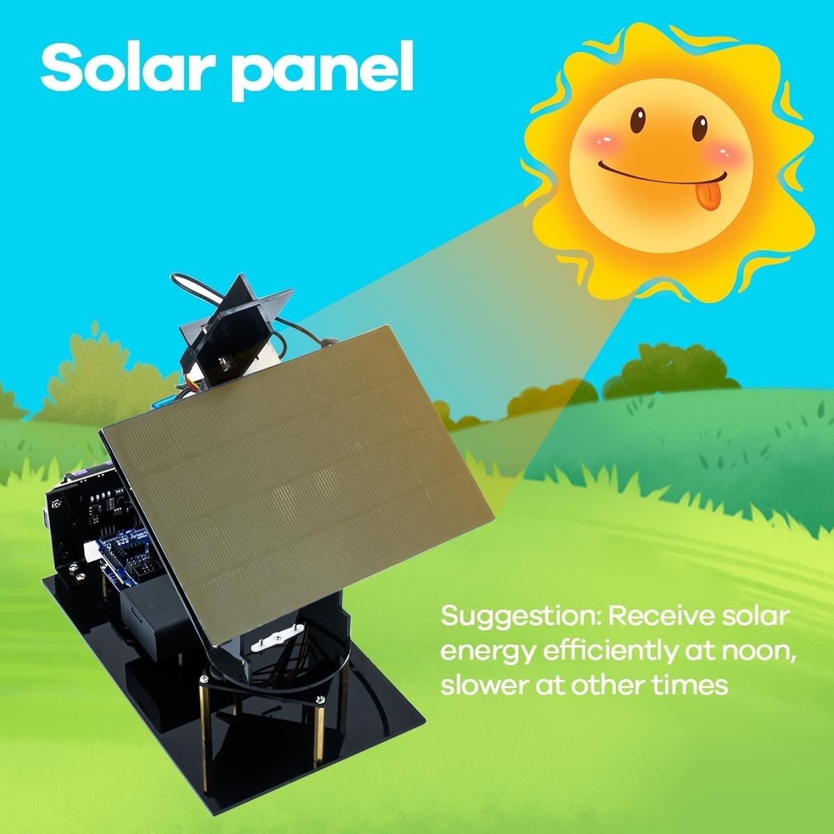 DIY Solar Tracking Project Kit – Teach Kids Coding and Light Energy Principles