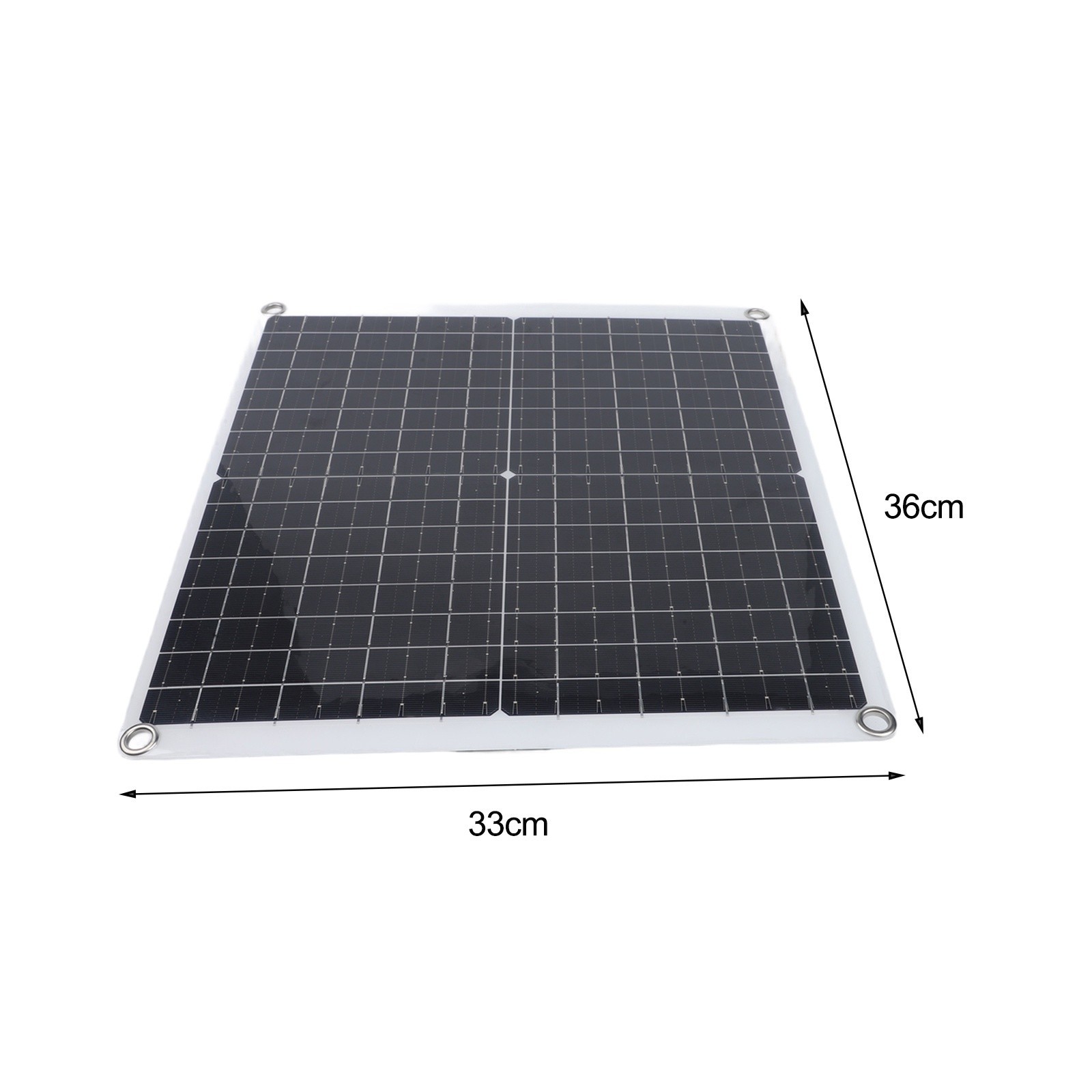 Get Endless Green Power with the 50W Solar Panel Kit for Motorhomes and Camping