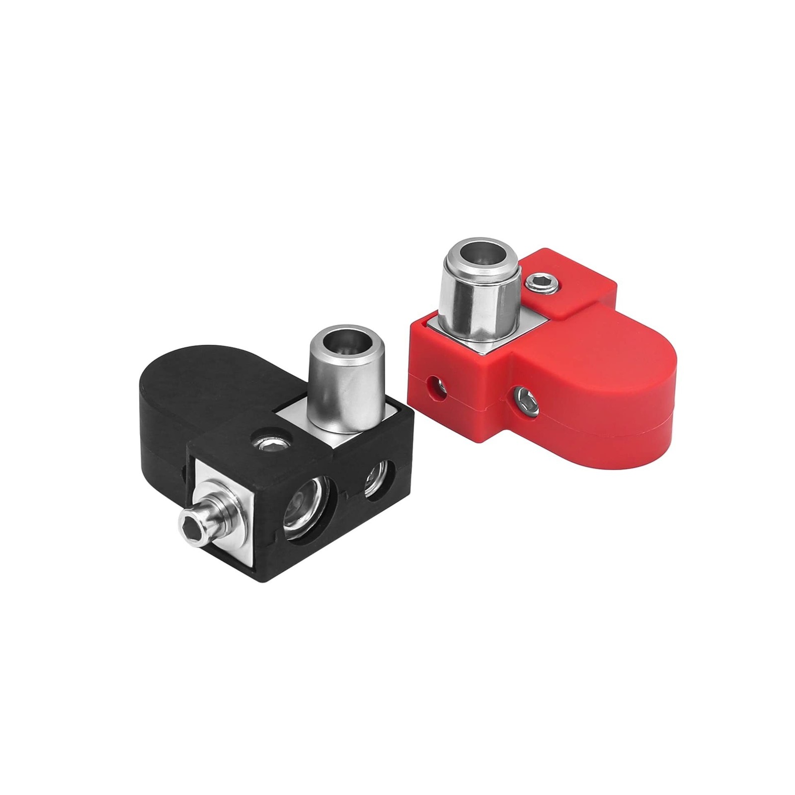 Recoil BTO Solid Brass Positive Negative Battery Terminals with Adaptor Colla…