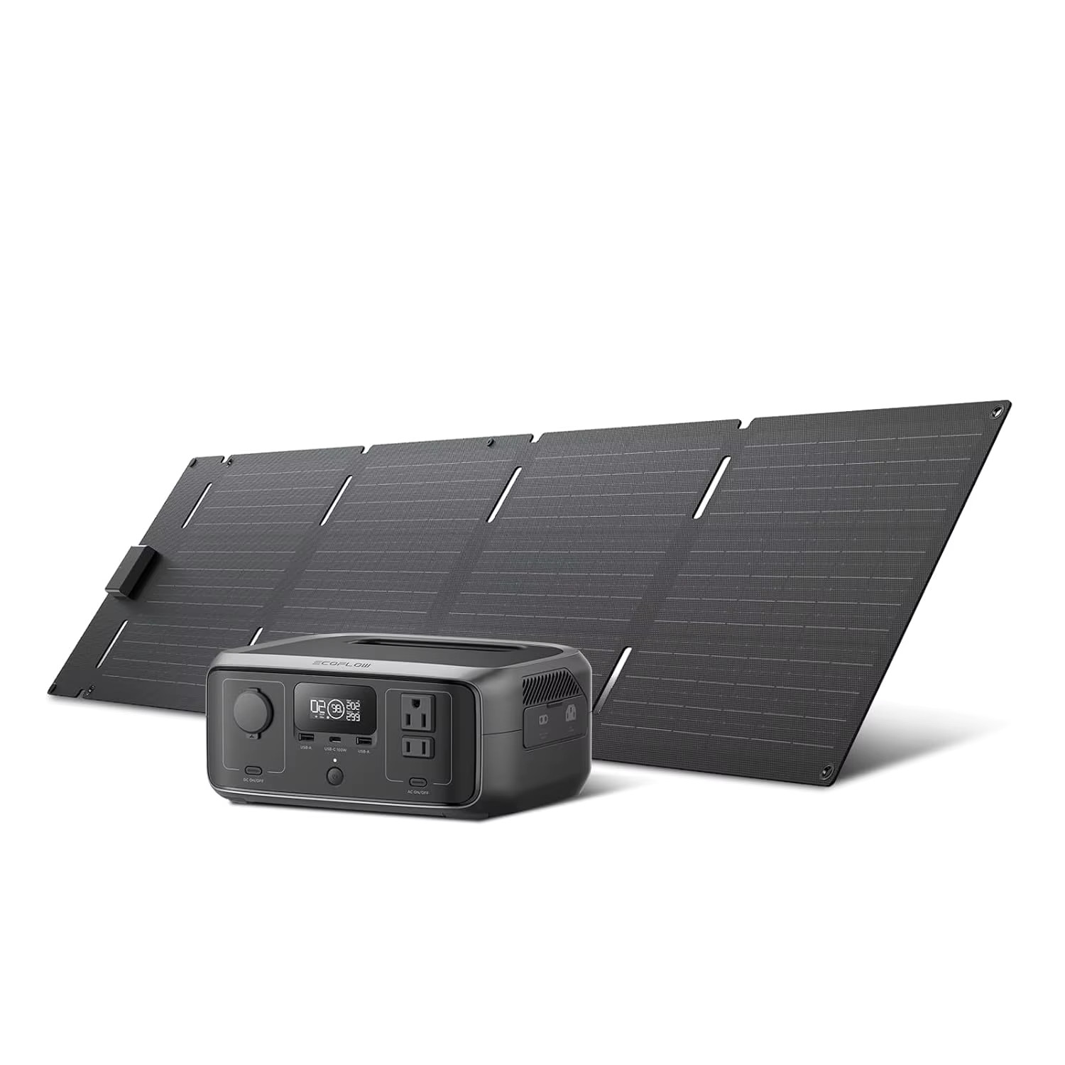 Portable Power Station 245Wh LFP 300W 600W Peak 20ms UPS 1Hr Fast Charge Solar I