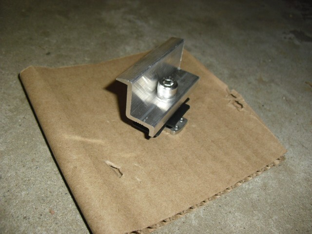 Box of 20 Solar K2 SYSTEMS 4005345 CROSSRAIL EC SILVER AL 30-31MM End Clamps