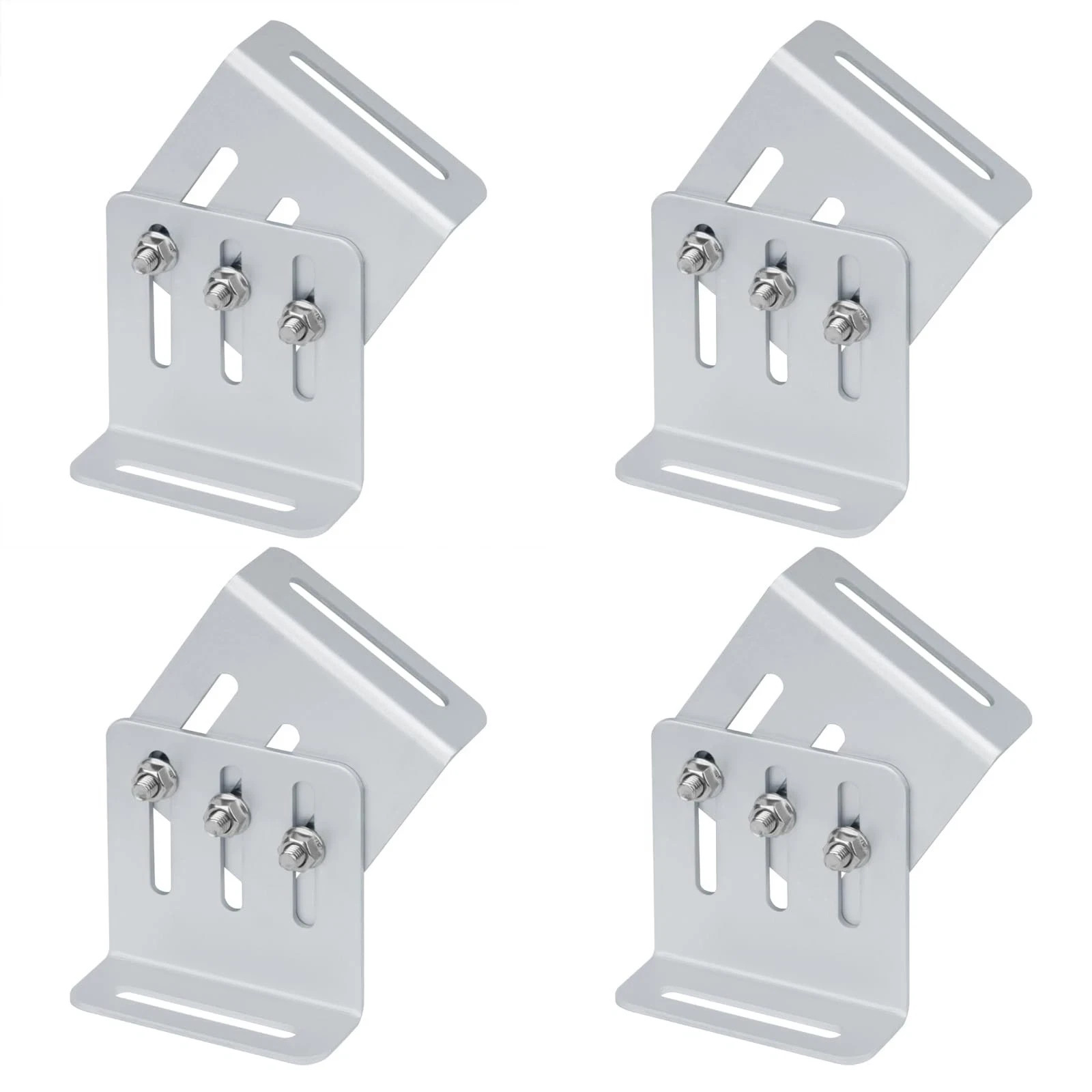 4 Sets Adjustable Solar Panel Tilt Mount Bracket, Solar Panel Rack Mount for …