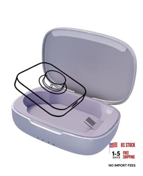 Updated Charging Case Compatible with Oura Ring 4 & 3 Charger, Wireless Power