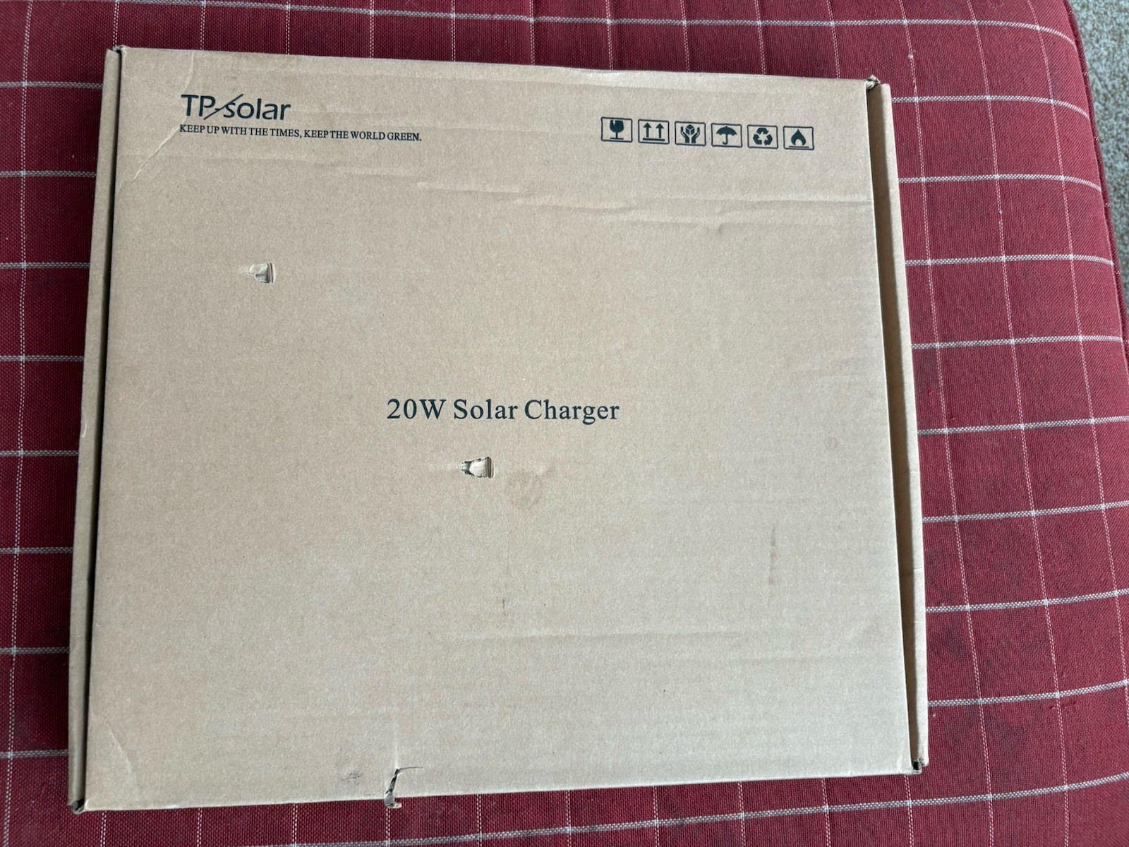 TOPSOLAR TOPCSC-20B 20 Watt 12 Volt Solar Trickle Charger 20W 12V Solar Panel