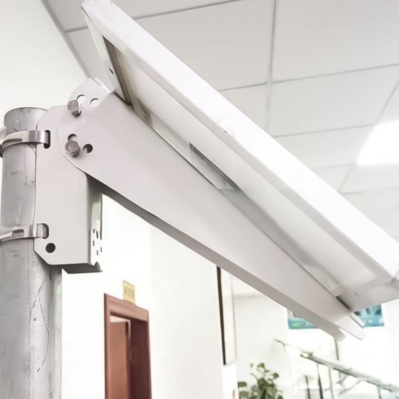 Space Saving Photovoltaic Panel Wall Mount Parenthesis Permanent Plan