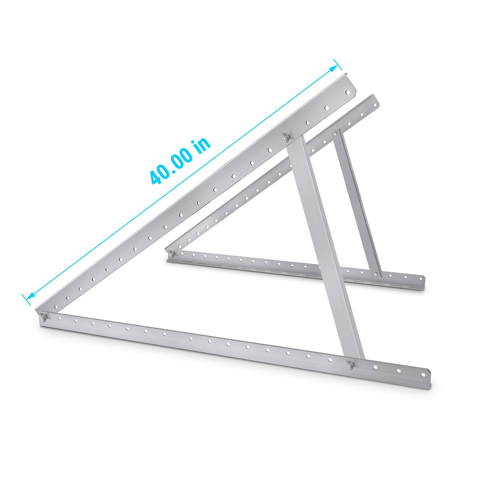 Adjustable Solar Panel Tilt Mount Brackets, Folding Tilt Legs, Compatible wit…
