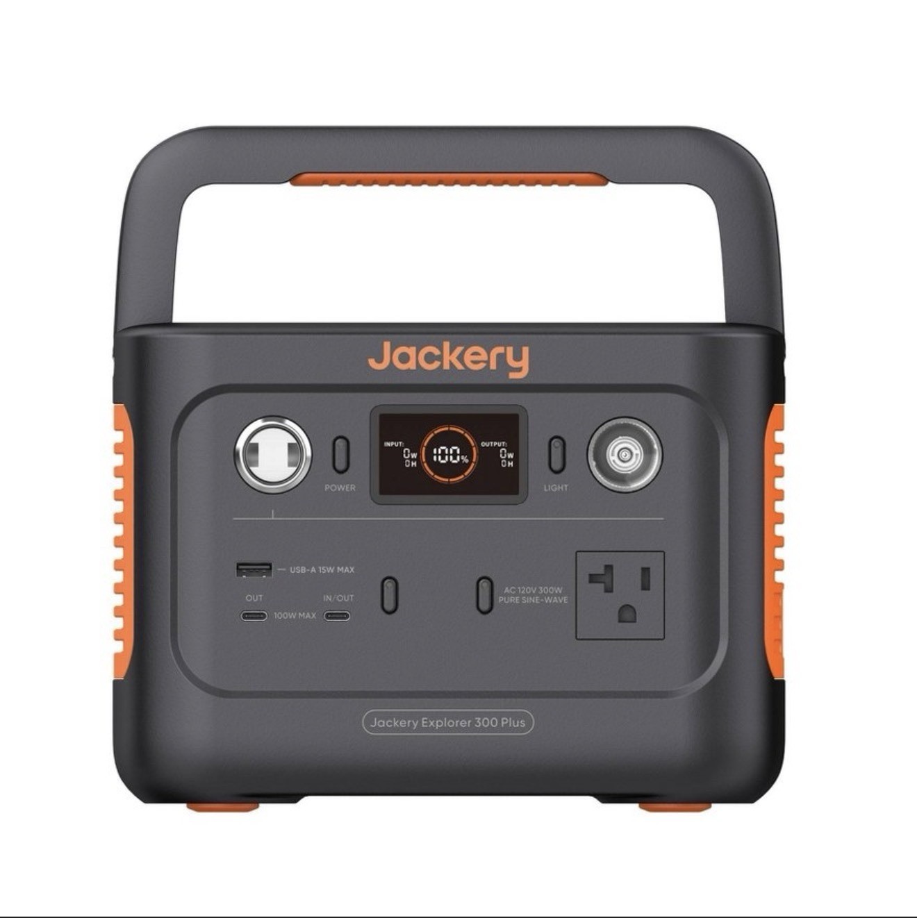 Jackery Explorer 300 Plus Portable Power Station: Rechargeable 78000mAh, 120V