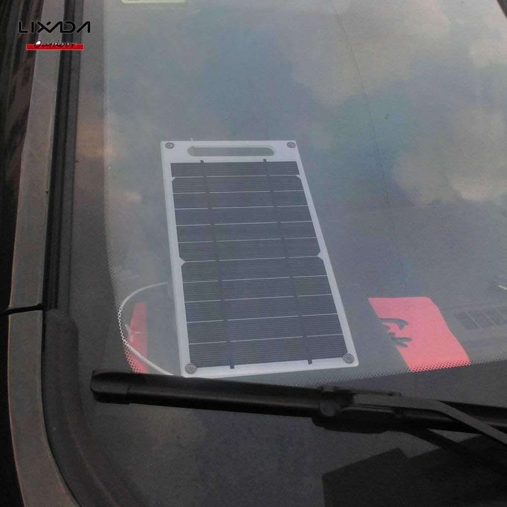Solar Panel Charger USB Port Portable High Power Paper Shaped Monocrystalline Si