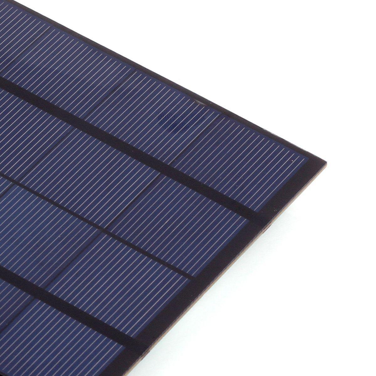 5.5W 12V 0.43A Monocrystalline Solar Panel Home Lamp Cell Powered Car Recharge